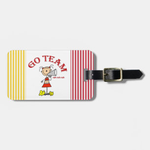 Go Team Rah Rah Rah T-shirts and Gifts Luggage Tag