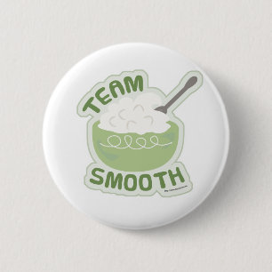 Go Team Smooth Thanksgiving Fun Slogan 6 Cm Round Badge