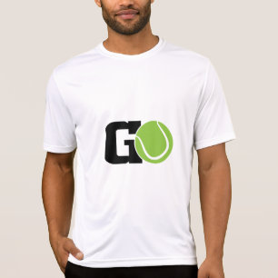 Go Tennis Men's T-shirt, Player Sports Tee