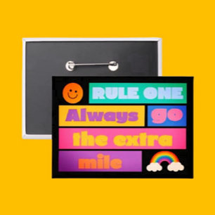 Go the Extra Mile – Motivational Button