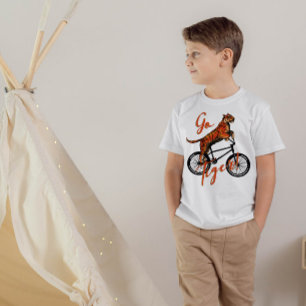 Go Tiger Bicycle T-Shirt
