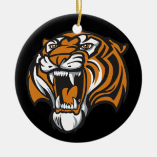 Go Tiger - Graduation - SRF Ceramic Tree Decoration
