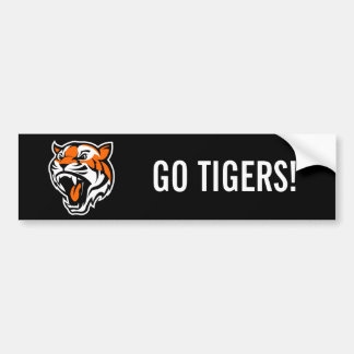GO TIGERS! BUMPER STICKER