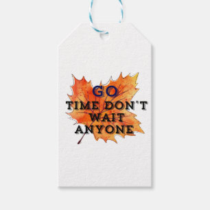 Go Time – Motivational Quote Design for the Fearle Gift Tags