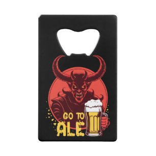 Go To Ale - Satan Drinking Beer