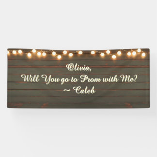  Go to Prom with Me | Romantic Promposal Banner