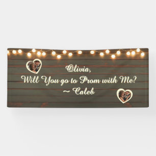  Go to Prom with Me   Romantic Promposal Banner