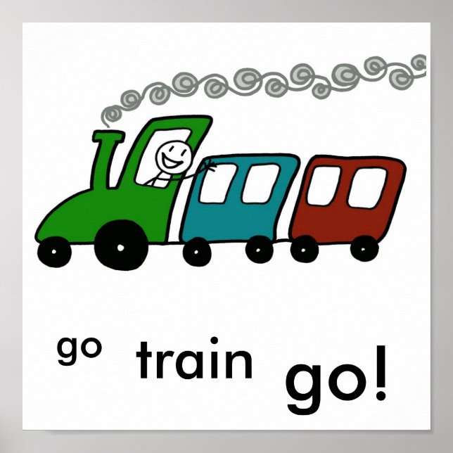 Go Train Go! Poster (Front)