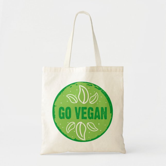 Go Vegan Tote Bag (Front)