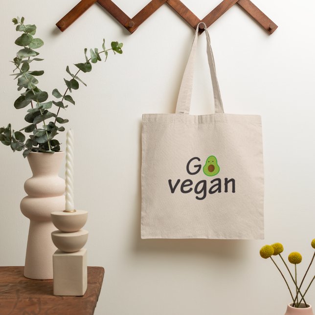 Go Vegan Tote Bag (Creator Uploaded)
