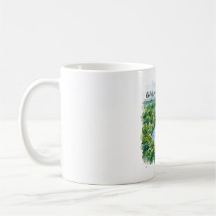 Go Where You Feel Most Alive Nature Illustration Coffee Mug