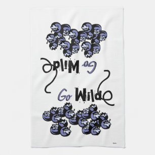 Go WILD Blueberry Towel