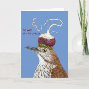 Go wild this birthday card