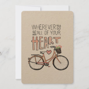 Go With All Of Your Heart – Vintage Bicycle