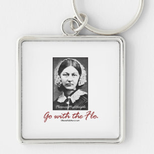 Go with Florence Nightingale Key Ring