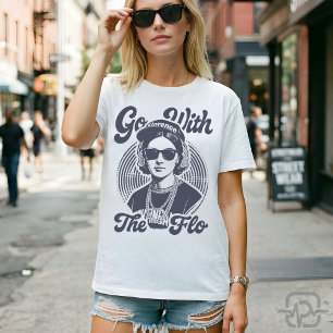 Go With The Flo Florence Nightingale Hip Hop Retro T-Shirt