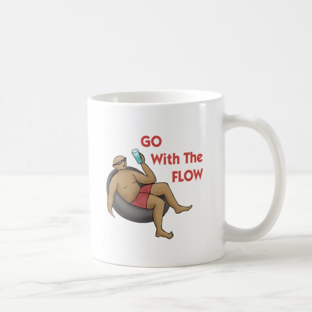 Go with the Flow Coffee Mug (Right)