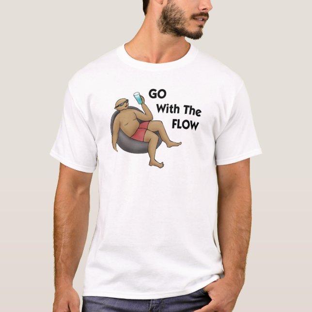 Go with the Flow T-Shirt (Front)