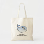 Go with the flow - Whale Tote Bag