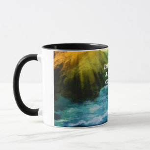 Go With The Waves Combo Mug