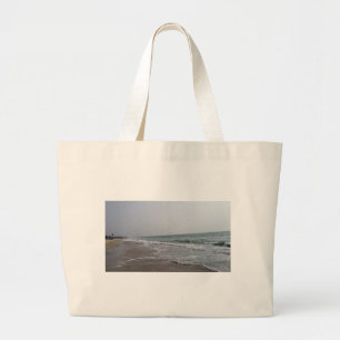 Goa Beach India Large Tote Bag