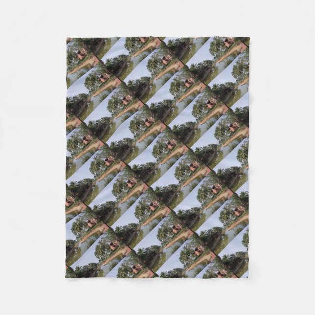 Goa India Fleece Blanket (Front)
