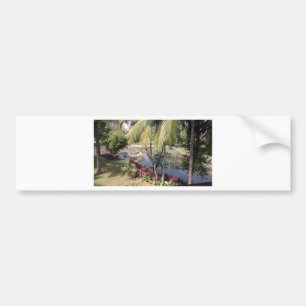 Goa India Garden Bumper Sticker