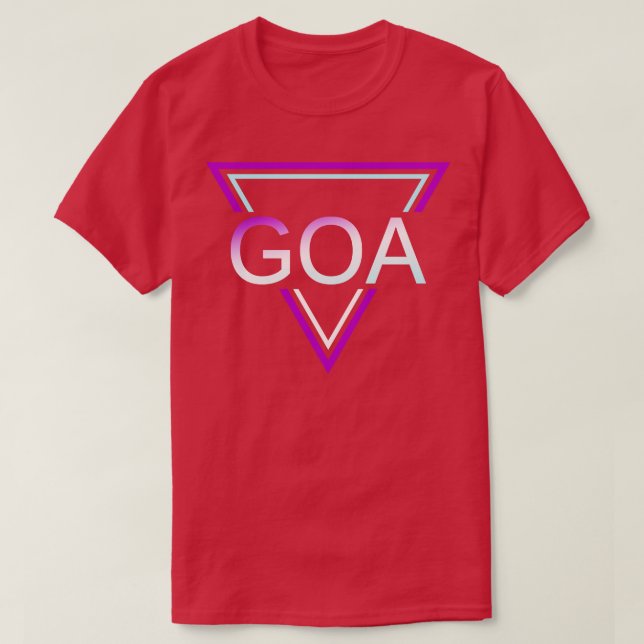 GOA Techno House Party EDM Festival Electro Rave 3 T-Shirt (Design Front)