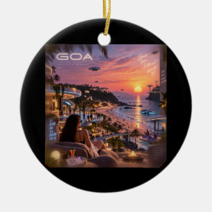 Goa • Timeless Beauty Futuristic Tomorrow • Same S Ceramic Tree Decoration