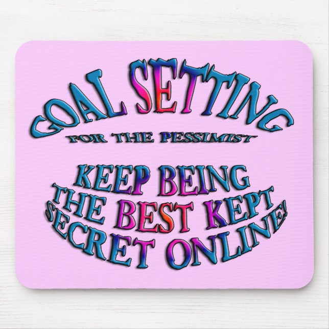 Goal: Best Kept Secret Online Mouse Pad (Front)