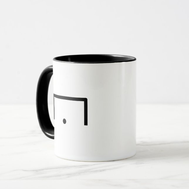 Goal Coffee Mug (Front Left)