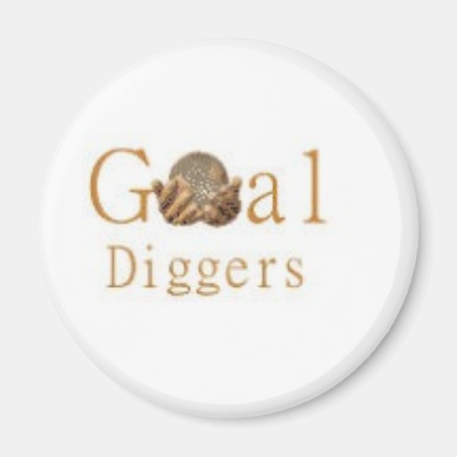 Goal Diggers Logo 2 Magnet (Front)