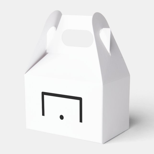 Goal Gable 4x2.5x5 Favour Box (Back Side)