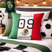 Goal Getter Mexico Flag Personalised Sports