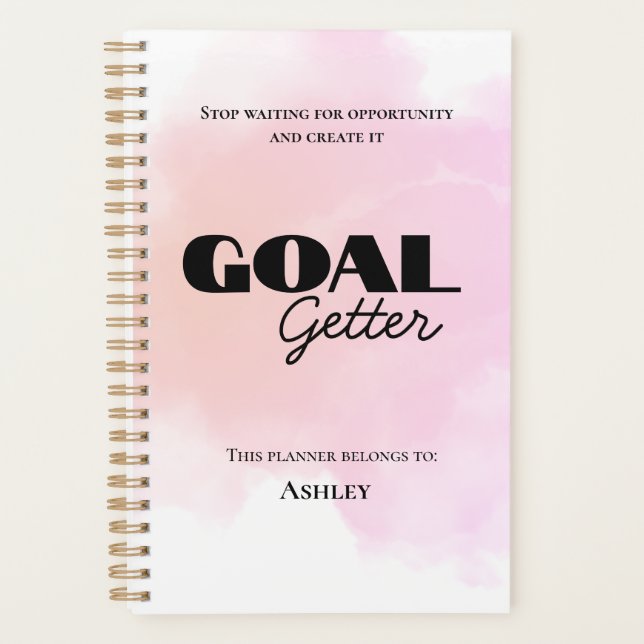 Goal Getter Motivational Planner (Front)