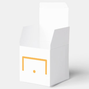 Goal Heart 2x2x2 Favour Box