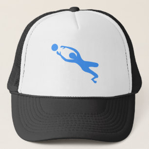 Goal Keeper - Baby Blue Trucker Hat