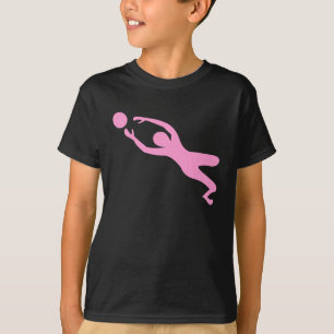 Goal Keeper - Pink T-Shirt
