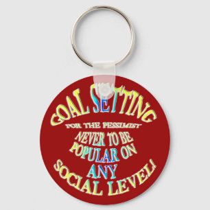 Goal: Never to Be Popular Key Ring