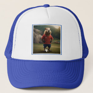 "Goal-Scoring Capybara: The Ultimate Soccer Star!" Trucker Hat