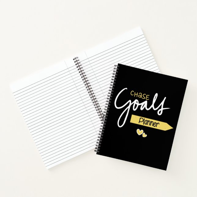 GOAL SETTING PLANNER NOTEBOOK (Inside)