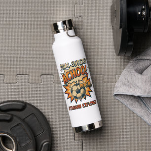 Goal Sneezed Stadium Exploded Water Bottle