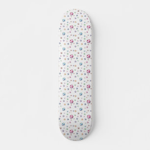 Goal Soccer Pattern Skateboard
