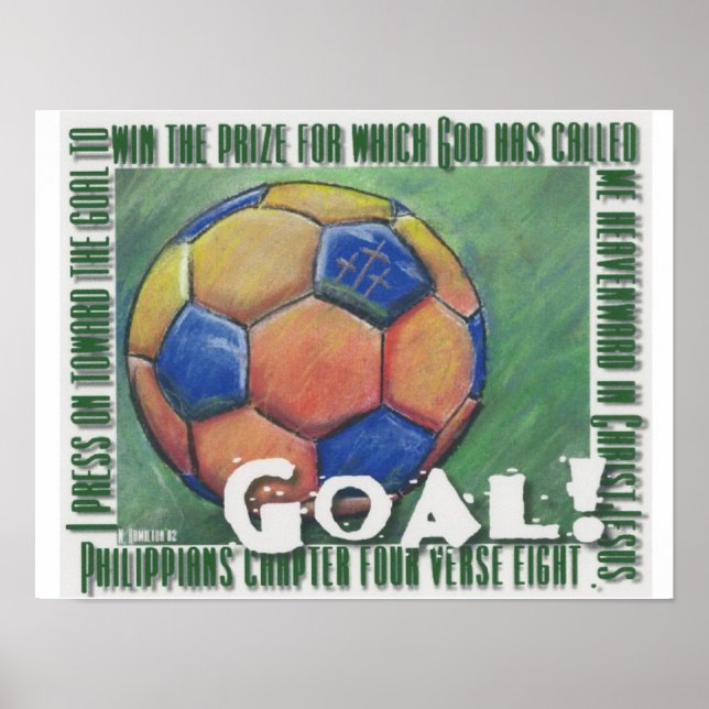 Goal! soccer poster (Front)