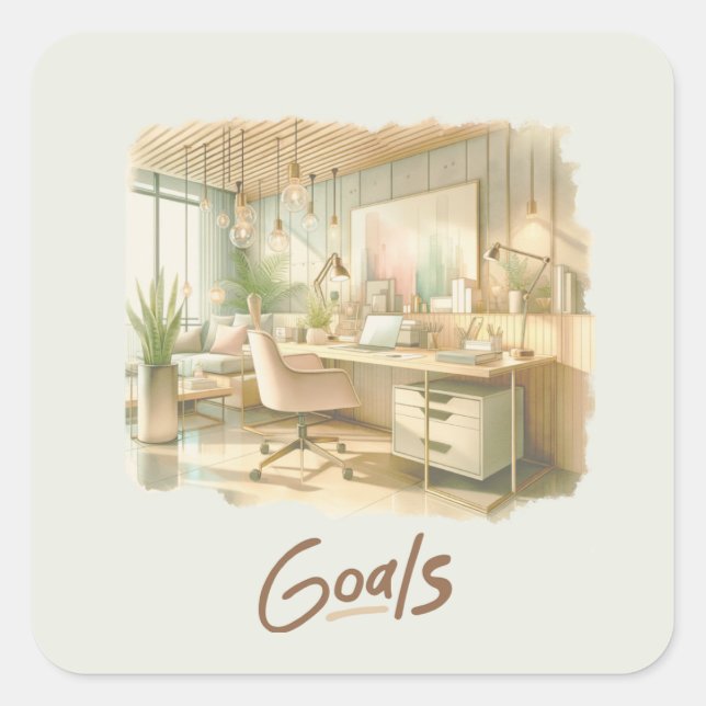 Goal Stickers for Motivation (Front)