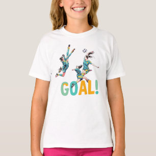 GOAL! Women's Soccer T-Shirt