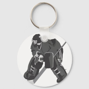 Goalie Key Ring