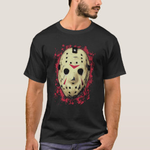 GOALIE MASK halloween holiday hockey costume horro T-Shirt