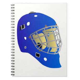 Goalie Mask Notebook
