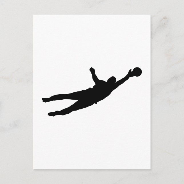 Goalie Save Postcard (Front)